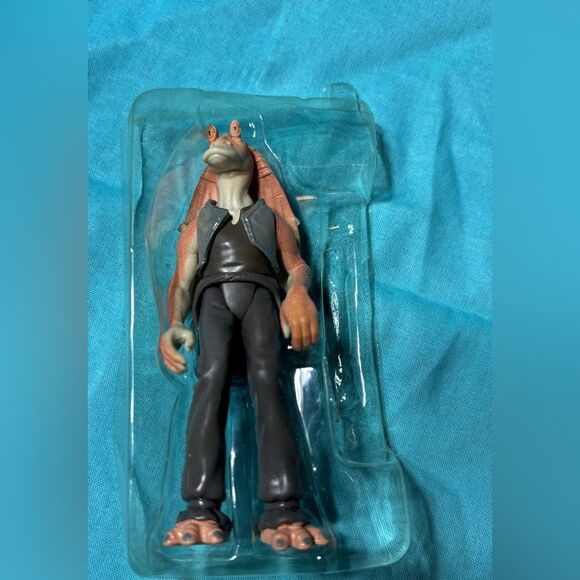 Hasbro Star Wars Galaxy of Adventures Jar Jar Binks Action Figure - Picture 2 of 6